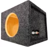 Корпус для сабвуфера BOX-81 графит (ЗЯ, 8" стенка скос)