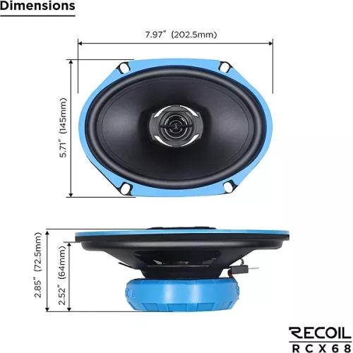 Recoil Blue RCX-68 Coax 