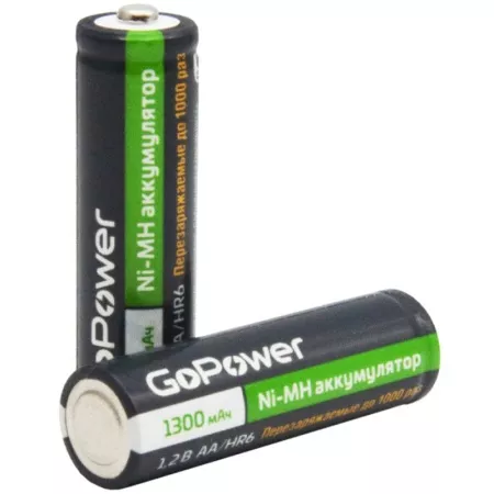 Аккумулятор GoPower AA 1300mah