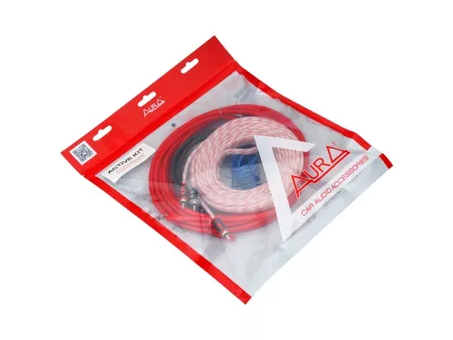 Фото aura active-kit комплект кабелей для активного сабвуфера Aura ACTIVE-KIT комплект кабелей для активного сабвуфера