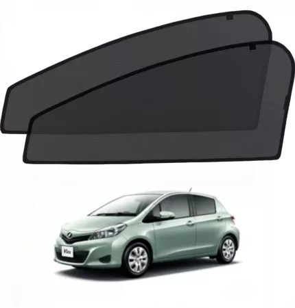 Шторки(2) солнцезащитные на магнитах Toyota Vitz/Yaris 3дв SC-TVY3