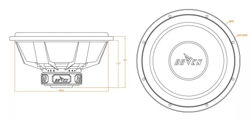 Фото dl audio raven 18 сабвуфер DL Audio Raven 18 сабвуфер