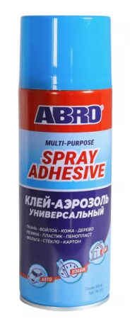 ABRO MASTERS клей аэрозоль универсальный