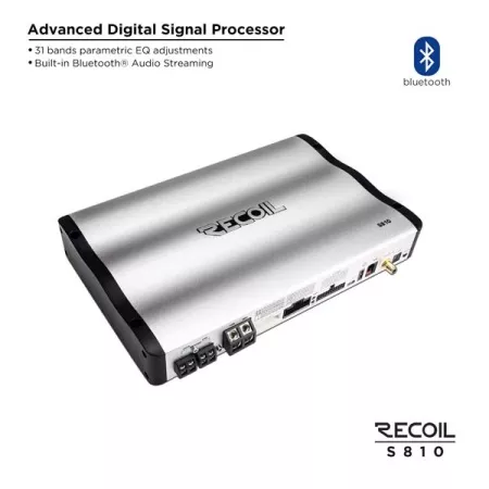 Фото recoil s810 усилитель с процессором Recoil S810 усилитель с процессором