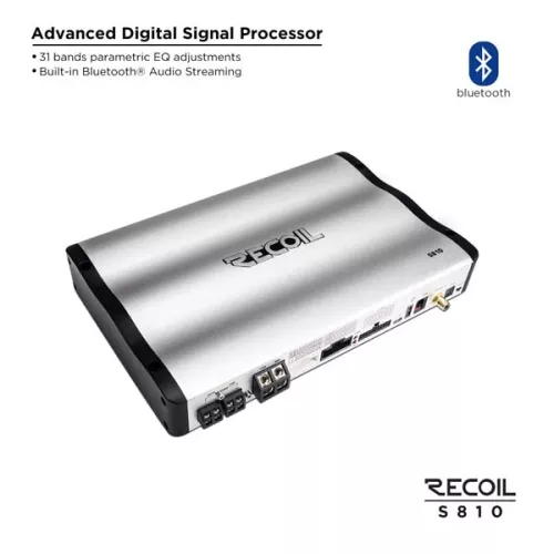 Фото recoil s810 усилитель с процессором Recoil S810 усилитель с процессором