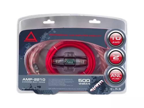 Фото aura amp-2210 комплект кабелей для усилителя Aura AMP-2210 комплект кабелей для усилителя