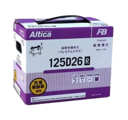 FB Altica PREMIUM 125D26R 85Ач 800А аккумулятор автомобильный