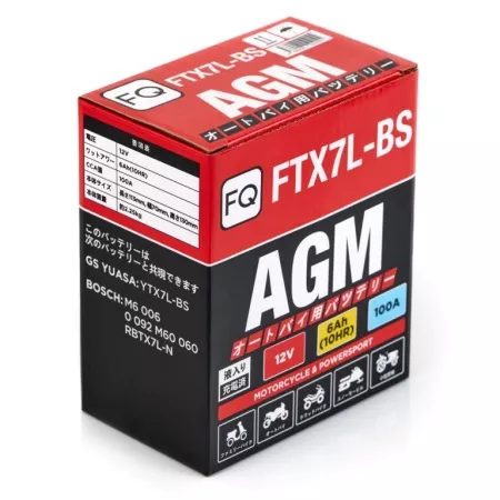 Фото аккумулятор fq ftx7l agm 6.0ач 100а Аккумулятор FQ FTX7L AGM 6.0Ач 100А
