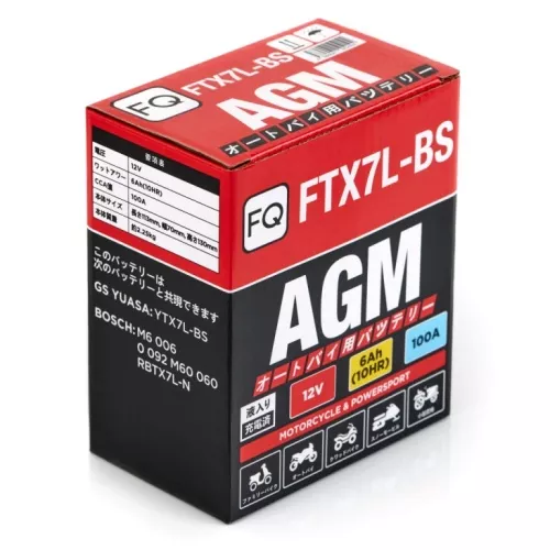 Фото аккумулятор fq ftx7l agm 6.0ач 100а Аккумулятор FQ FTX7L AGM 6.0Ач 100А