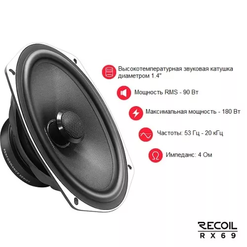 Фото recoil gray rx-69 coax Recoil Gray RX-69 Coax
