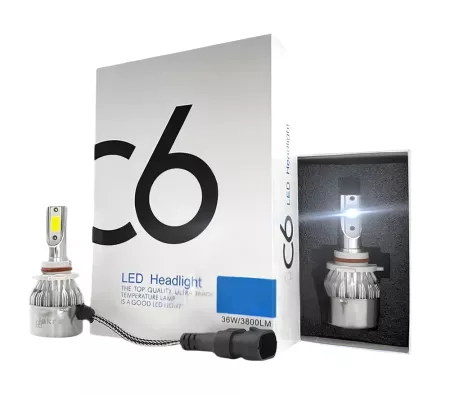 Лампа светодиодная C6 HB3 (9005) 6500k