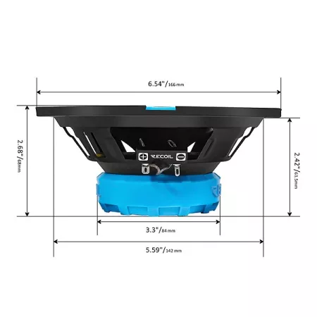 Recoil Blue RCX-65 Coax 