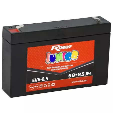 Аккумулятор RDrive Junior EV6-8.5 8,5Ач 6V 