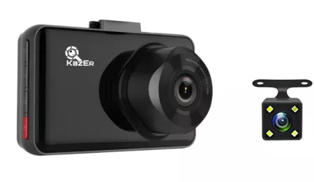 Kazer Apex Dual видеорегистратор  Kazer Apex Dual видеорегистратор