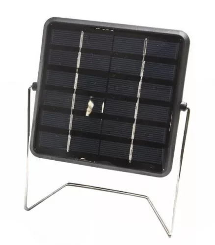 Фонарь-прожектор светодиодный (9 LED) зарядник+солнечная панель GD-5027