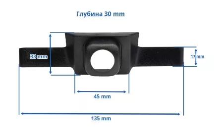 CAM-адаптер в решетку радиатора Toyota Rav4 2018+