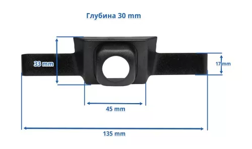 Фото cam-адаптер в решетку радиатора toyota rav4 2018+ CAM-адаптер в решетку радиатора Toyota Rav4 2018+