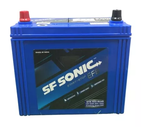 SF SONIC EFB 6СТ-50.1 (55B24R) тонк. кл 50Ач 520А аккумулятор автомобильный