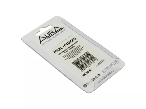 Фото aura fml-n200 предохранитель minianl 200a Aura FML-N200 предохранитель miniANL 200A